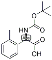 (R)-TERT-BUTOXYCARBONYLAMINO-O-TOLYL-ACETIC ACID 结构式
