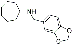 N-(1,3-BENZODIOXOL-5-YLMETHYL)-N-CYCLOHEPTYLAMINE 结构式