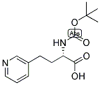 (S)-2-TERT-BUTOXYCARBONYLAMINO-4-PYRIDIN-3-YL-BUTYRIC ACID 结构式