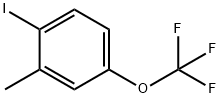 2-甲基-4-(三氟甲氧基)碘苯 结构式
