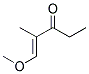 (1E)-1-METHOXY-2-METHYL-1-PENTEN-3-ONE 结构式