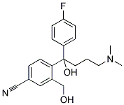 西酞普兰二醇中间体游离碱 结构式