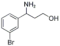 3-Amino-3-(3-bromo-phenyl)-propan-1-ol 结构式