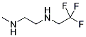 N1-甲基-N2-(2,2,2-三氟乙基)乙烷-1,2-二胺 结构式