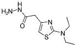 2-[2-(DIETHYLAMINO)-1,3-THIAZOL-4-YL]ACETOHYDRAZIDE 结构式