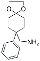 1-(8-PHENYL-1,4-DIOXASPIRO[4.5]DEC-8-YL)METHANAMINE 结构式