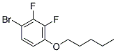 1-Bromo-4-pentyloxy-2,3-difluorobenzene 结构式