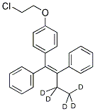 (Z)-1-[4-(2-CHLOROETHOXYPHENYL)]-1,2-DIPHENYL-1-BUTENE-4,4,5,5,5-D5 结构式