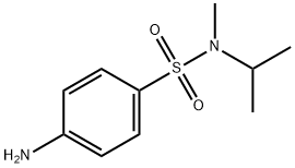 4-AMINO-N-ISOPROPYL-N-METHYLBENZENESULFONAMIDE 结构式