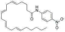 ICOSA-5,8,11,14-TETRAENOIC ACID (4-NITRO-PHENYL)-AMIDE 结构式
