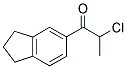 2-CHLORO-1-(2,3-DIHYDRO-1H-INDEN-5-YL)PROPAN-1-ONE 结构式