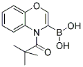 4-(2,2-DIMETHYLPROPANOYL)-4H-1,4-BENZOXAZIN-3-YLBORONIC ACID 结构式