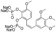 TETRASODIUM COMBRETASTATIN A1 2',3'-O-DIPHOSPHATE 结构式