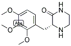 (R)-3-(2,3,4-TRIMETHOXY-BENZYL)-PIPERAZIN-2-ONE 结构式