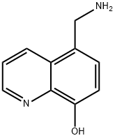 5-(氨基甲基)喹啉-8-醇 结构式