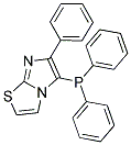 5-(DIPHENYLPHOSPHINO)-6-PHENYLIMIDAZO[2,1-B][1,3]THIAZOLE 结构式