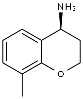 (S)-8-甲基色烷-4-胺 结构式