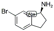 (S)-6-BROMO-INDAN-1-YLAMINE 结构式