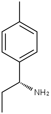 (R)-1-P-TOLYLPROPAN-1-AMINE 结构式