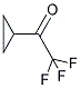 1-CYCLOPROPYL-2,2,2-TRIFLUORO-ETHANONE 结构式