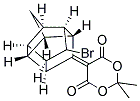 5-(11-BROMOPENTACYCLO[5.4.0.0(2,6).0(3,10).0(5,9)]UNDEC-8-YLIDEN)-2,2-DIMETHYL-1,3-DIOXANE-4,6-DIONE 结构式