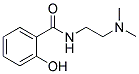 N-[2-(DIMETHYLAMINO)ETHYL]-2-HYDROXYBENZAMIDE 结构式