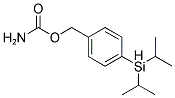 聚合物键合型氨基甲酸 4-二异丙基硅烷基苄酯 结构式