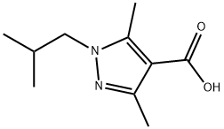 1-Isobutyl-3,5-dimethyl-1H-pyrazole-4-carboxylicacid