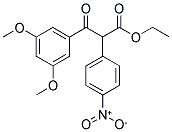 3-(3,5-DIMETHOXY-PHENYL)-2-(4-NITRO-PHENYL)-3-OXO-PROPIONIC ACID ETHYL ESTER 结构式