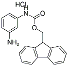 FMOC-BENZENE-1,3-DIAMINE HYDROCHLORIDE 结构式