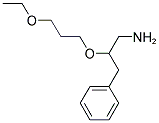 2-(3-ETHOXYPROPOXY)-3-PHENYLPROPYLAMINE 结构式