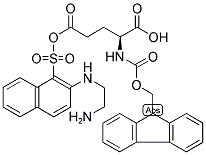 FMOC-GLU(EDANS)-OH 结构式