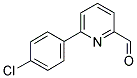6-(4-氯苯基)吡啶-2-醛 结构式