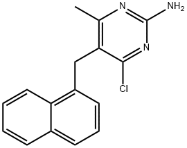 4-Chloro-6-methyl-5-naphthalen-1-ylmethyl-pyrimidin-2-ylamine