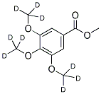 METHYL 3,4,5-TRIMETHOXY-D9-BENZOATE 结构式