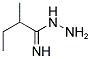 1-(Imino-hydrazino-methyl)-1-methyl-propane 结构式