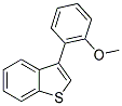 3-(2-METHOXYPHENYL)-1-BENZOTHIOPHENE 结构式