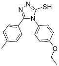 4-(4-ETHOXYPHENYL)-5-(4-METHYLPHENYL)-4H-1,2,4-TRIAZOLE-3-THIOL 结构式