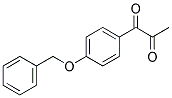 1-(4-BENZYLOXY-PHENYL)-PROPANE-1,2-DIONE 结构式