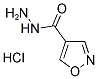ISOXAZOLE-4-CARBOXYLIC ACID HYDRAZIDE HYDROCHLORIDE 结构式