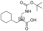 (R)-3-TERT-BUTOXYCARBONYLAMINO-2-CYCLOHEXYLMETHYL-PROPIONIC ACID 结构式