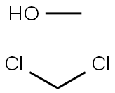 METHANOL:DICHLOROMETHANE 结构式