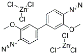 FAST BLUE B SALT ZINC CHLORIDE 结构式