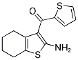 (2-AMINO-4,5,6,7-TETRAHYDRO-1-BENZOTHIEN-3-YL)(THIEN-2-YL)METHANONE 结构式