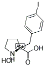 (S)-2-(4-碘苄基)吡咯烷-2-羧酸盐酸盐 结构式