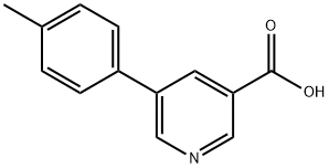 5-对甲苯基烟酸 结构式