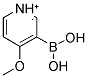 3-(DIHYDROXYBORYL)-4-METHOXYPYRIDINIUM 结构式