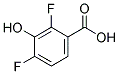 2,4-DIFLUORO-3-HYDROXYBENZOIC ACID 结构式