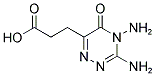 3-(3,4-DIAMINO-5-OXO-4,5-DIHYDRO-1,2,4-TRIAZIN-6-YL)PROPANOIC ACID 结构式