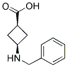 CIS-3-BENZYLAMINOCYCLOBUTANECARBOXYLIC ACID 结构式